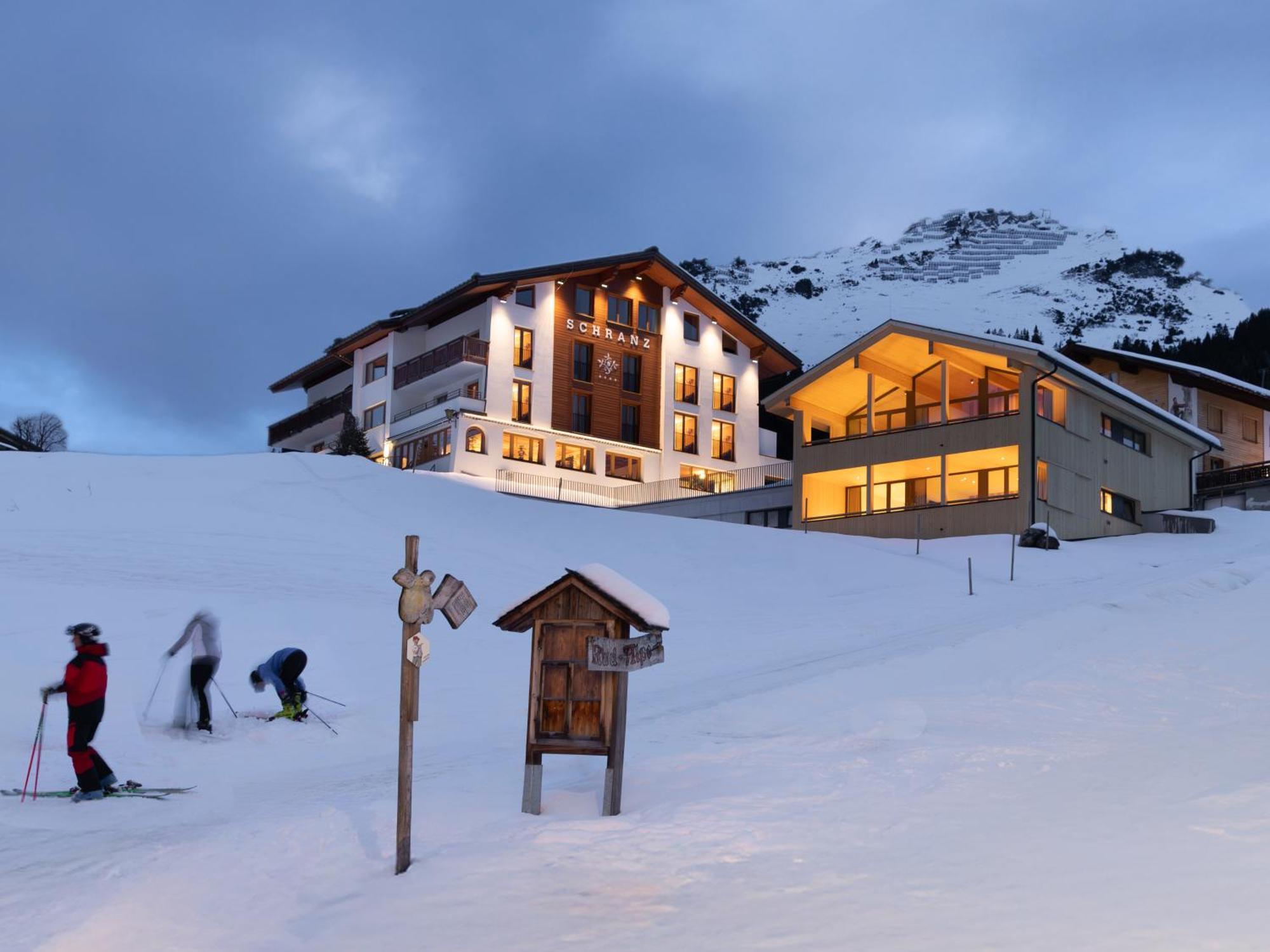 Hotel Schranz - Ski In & Ski Out Lech am Arlberg Exterior photo